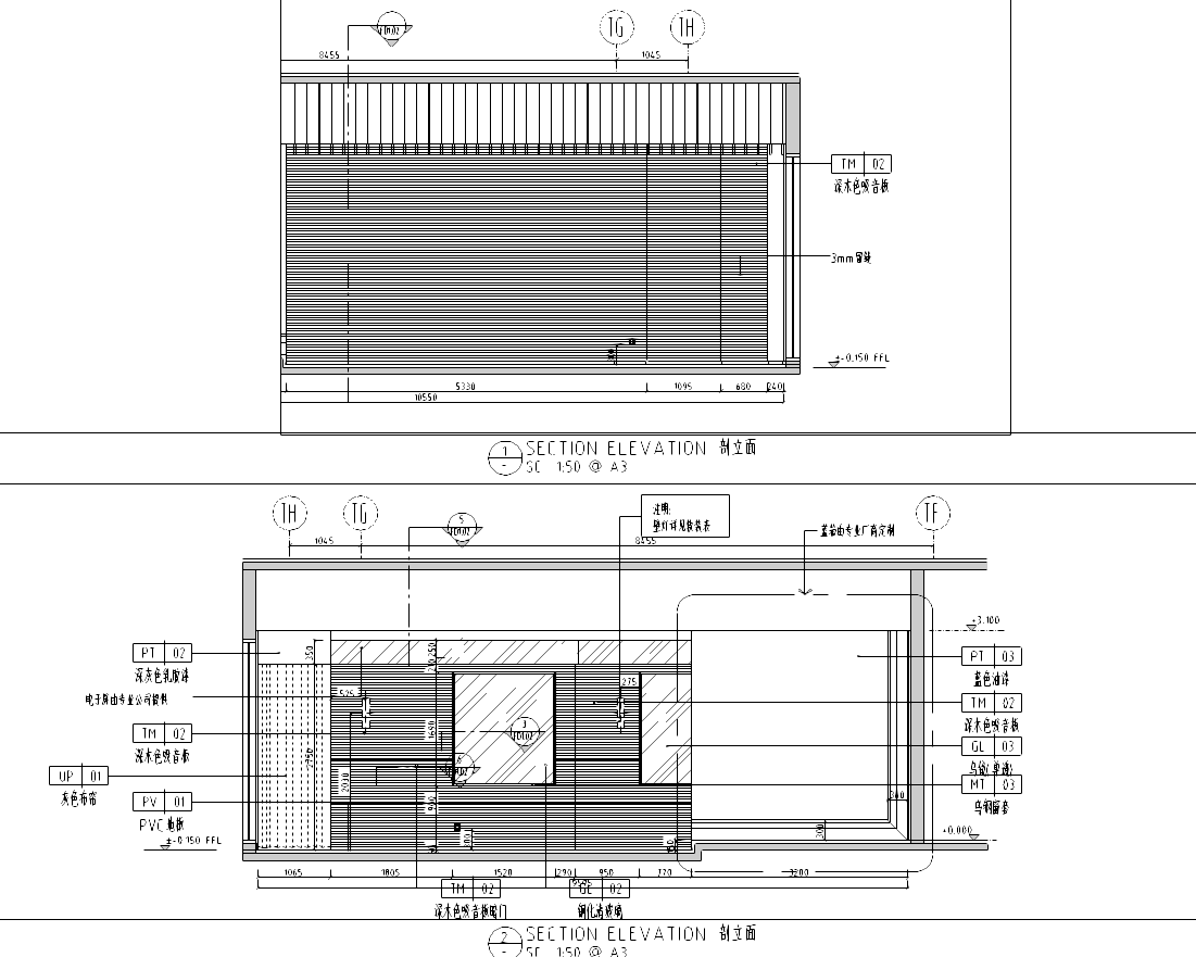 [江苏]南京香港卫视办公楼施工图cad施工图下载【ID:161780161】