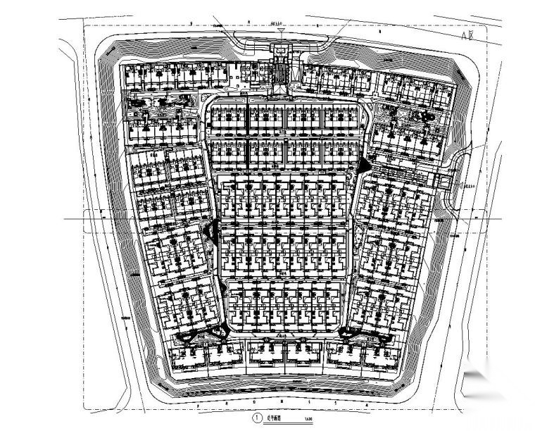 [北京]北京院子全套施工图设计（园林建筑|CAD）施工图下载【ID:160714177】