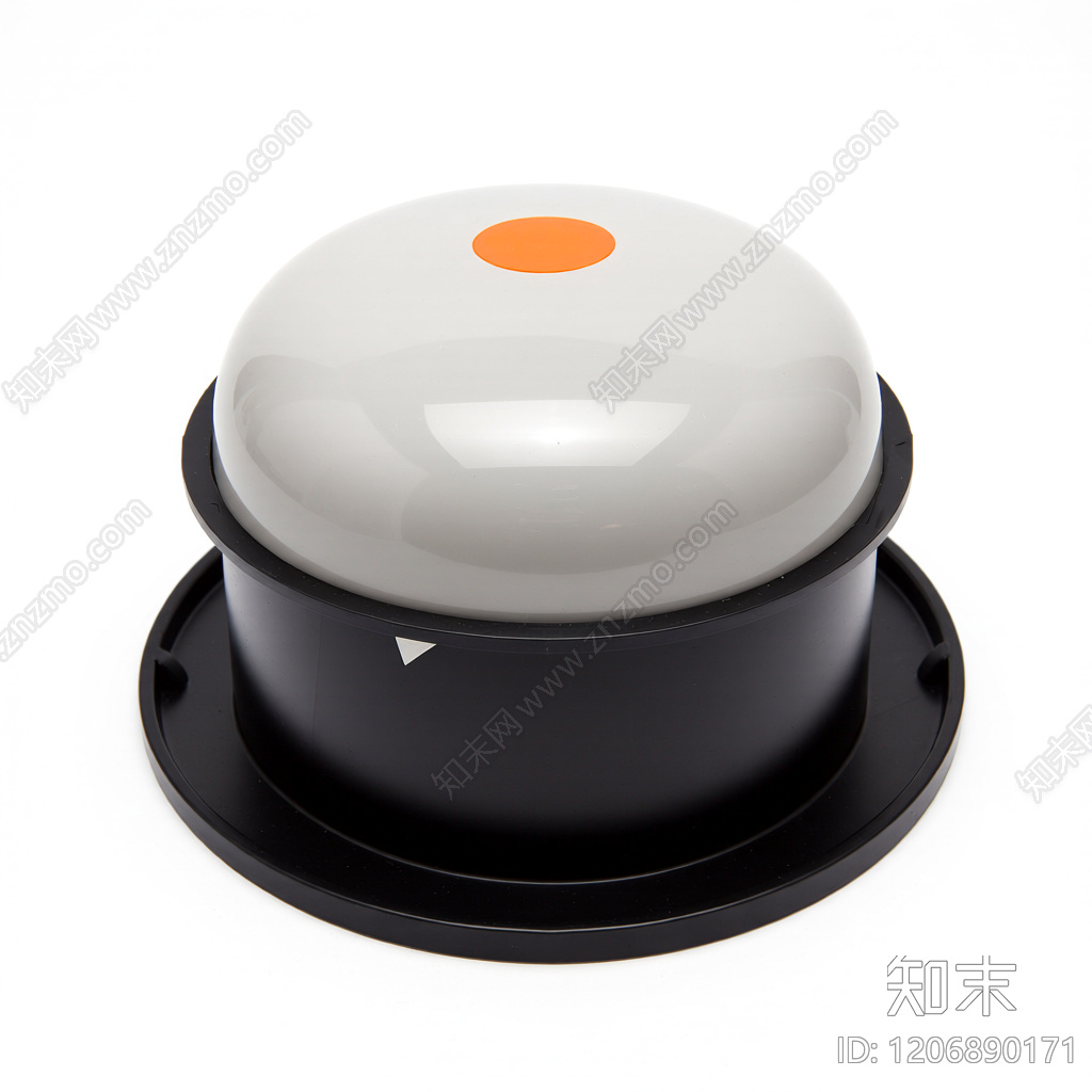 服务铃按钮模型3D模型下载【ID:1206890171】