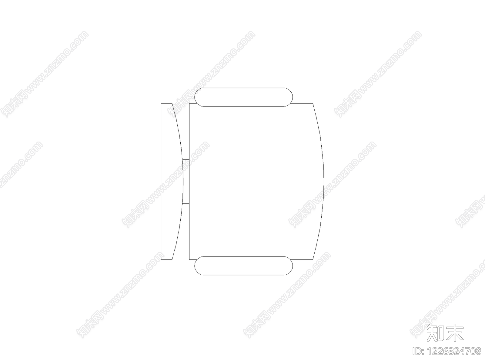 椅子CAD图纸