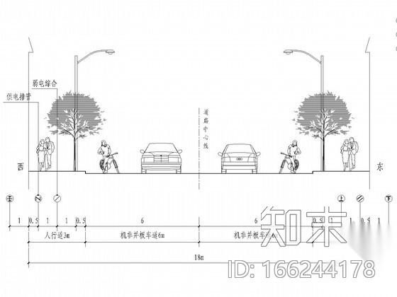 [安徽]一公里市政道路给排水施工图施工图下载【ID:166244178】