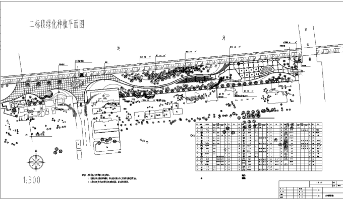 某运河公园全套施工图cad施工图下载【ID:161016134】