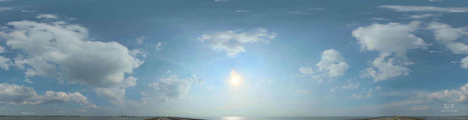 蓝天多云外景贴图下载【ID:21773125】