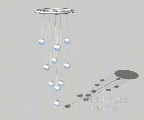灯具SU模型下载【ID:36642684】