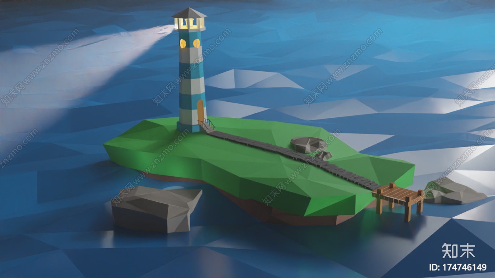 灯塔CG模型下载【ID:174746149】