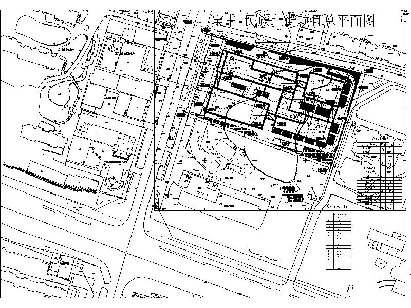 [宁夏]大型现代风格酒店办公综合楼建筑施工图施工图下载【ID:167373189】