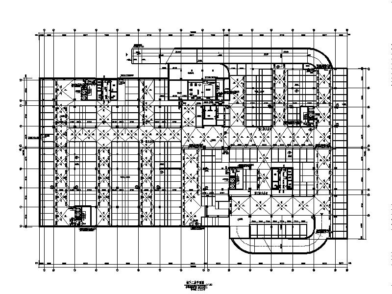 [宁夏]大型现代风格酒店办公综合楼建筑施工图施工图下载【ID:167373189】