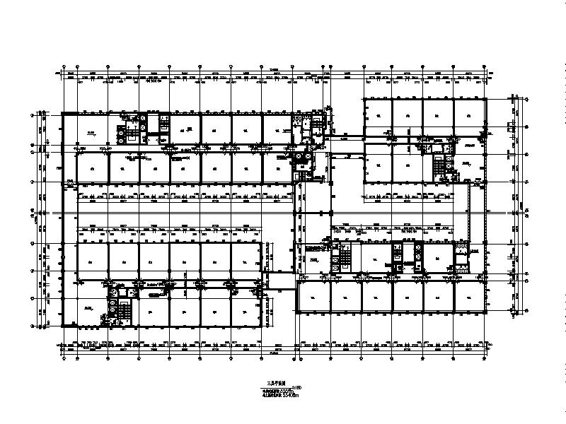 [宁夏]大型现代风格酒店办公综合楼建筑施工图施工图下载【ID:167373189】