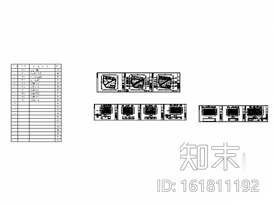 [厦门]现代高档量贩式KTV公卫室内装修施工图cad施工图下载【ID:161811192】