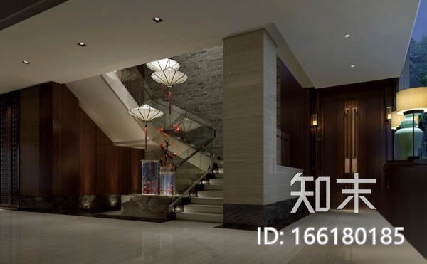 [郑州]苏园一号室内外装饰工程施工图+效果cad施工图下载【ID:166180185】