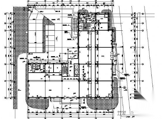 南京某六层国税局建筑施工图cad施工图下载【ID:151433197】