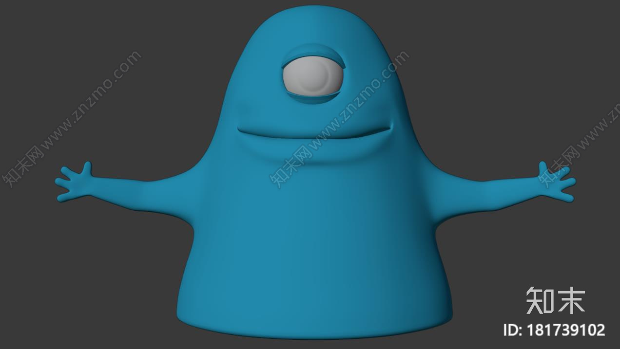 独眼怪B.O.B.CG模型下载【ID:181739102】