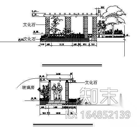 重庆屋顶花园设计全套施工图施工图下载【ID:164852139】