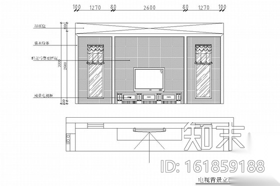 [海南]低密度海景高端社区新中式风格三层别墅装修图（含...cad施工图下载【ID:161859188】