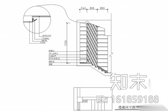 [海南]低密度海景高端社区新中式风格三层别墅装修图（含...cad施工图下载【ID:161859188】