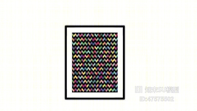 挂画SU模型下载【ID:919281076】