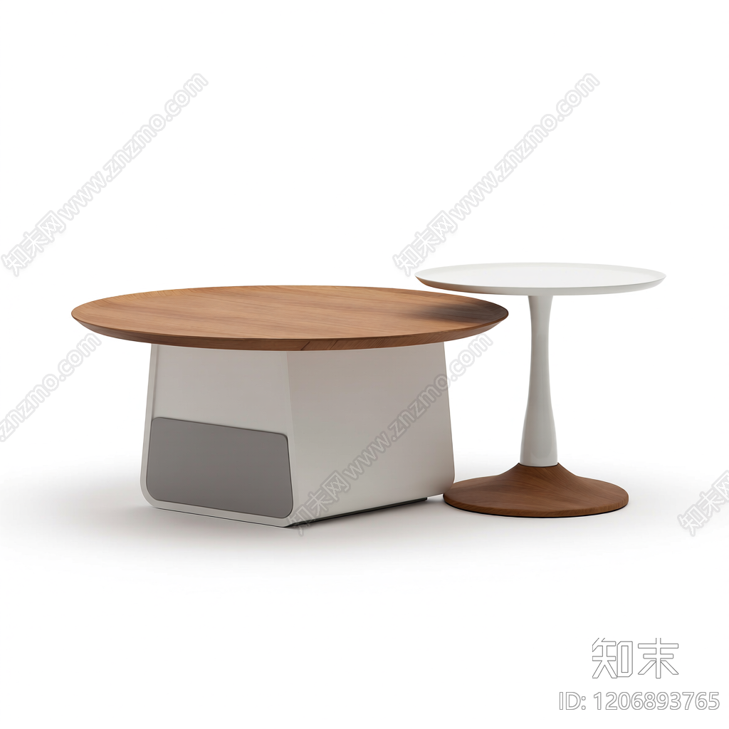 双桌组合茶几模型3D模型下载【ID:1206893765】