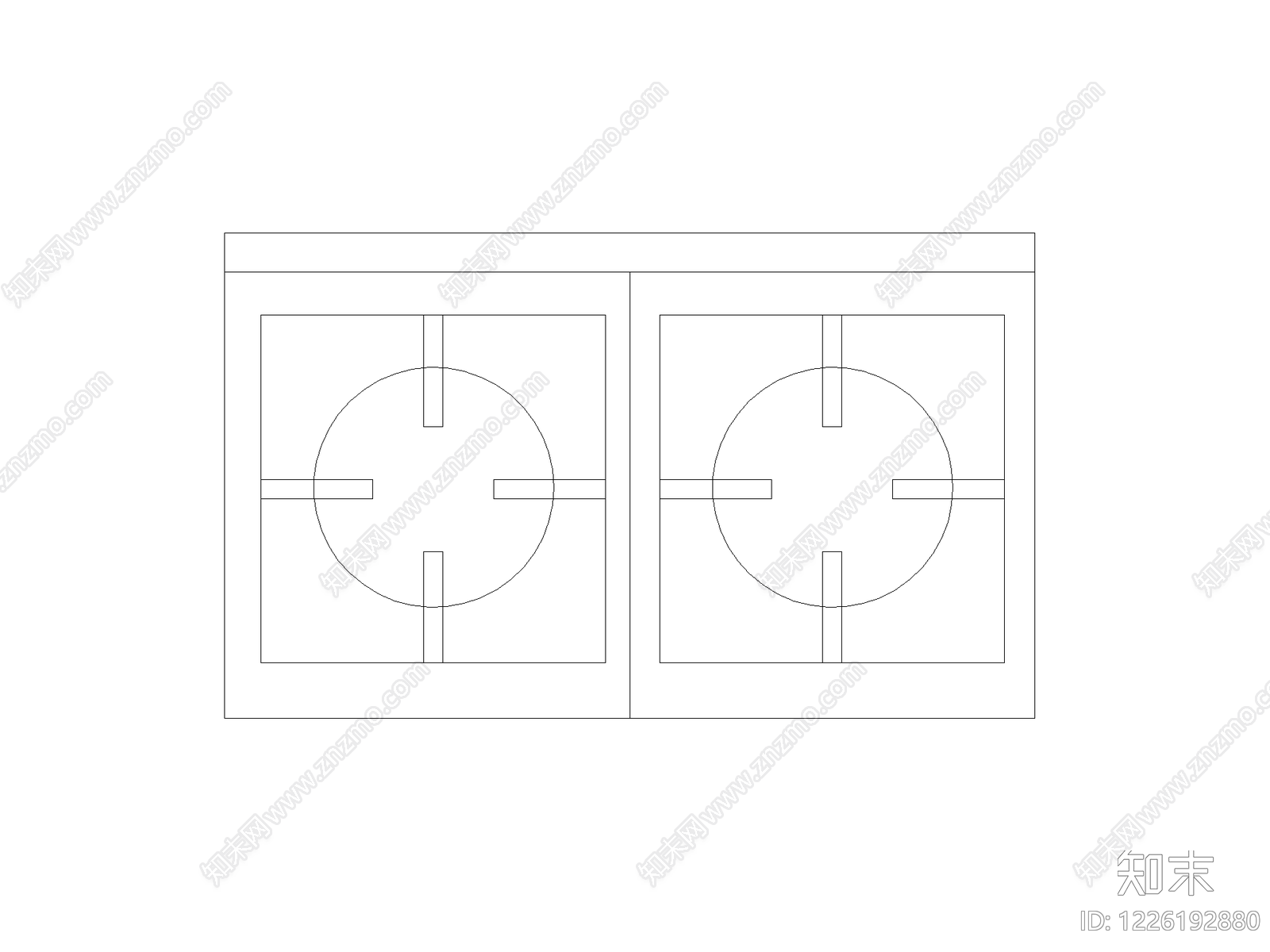 柜子cad施工图下载【ID:1226192880】