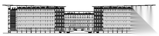 某六层中学教学楼建筑方案图cad施工图下载【ID:151574117】