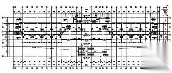 某六层中学教学楼建筑方案图cad施工图下载【ID:151574117】