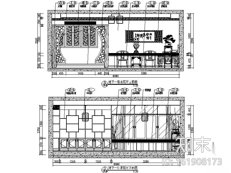 混搭顶级三层别墅施工图cad施工图下载【ID:161908173】