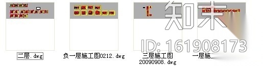 混搭顶级三层别墅施工图cad施工图下载【ID:161908173】