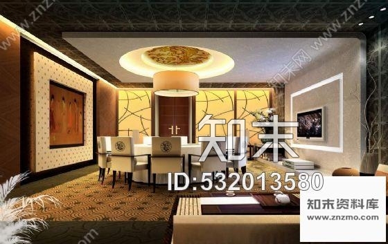 施工图某餐厅装修方案cad施工图下载【ID:532013580】
