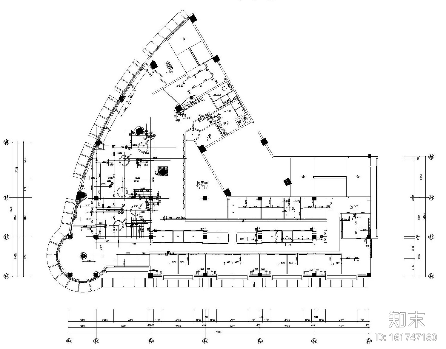 [福建]上岛西餐厅混搭风格装修设计施工图（含效果图）施工图下载【ID:161747180】