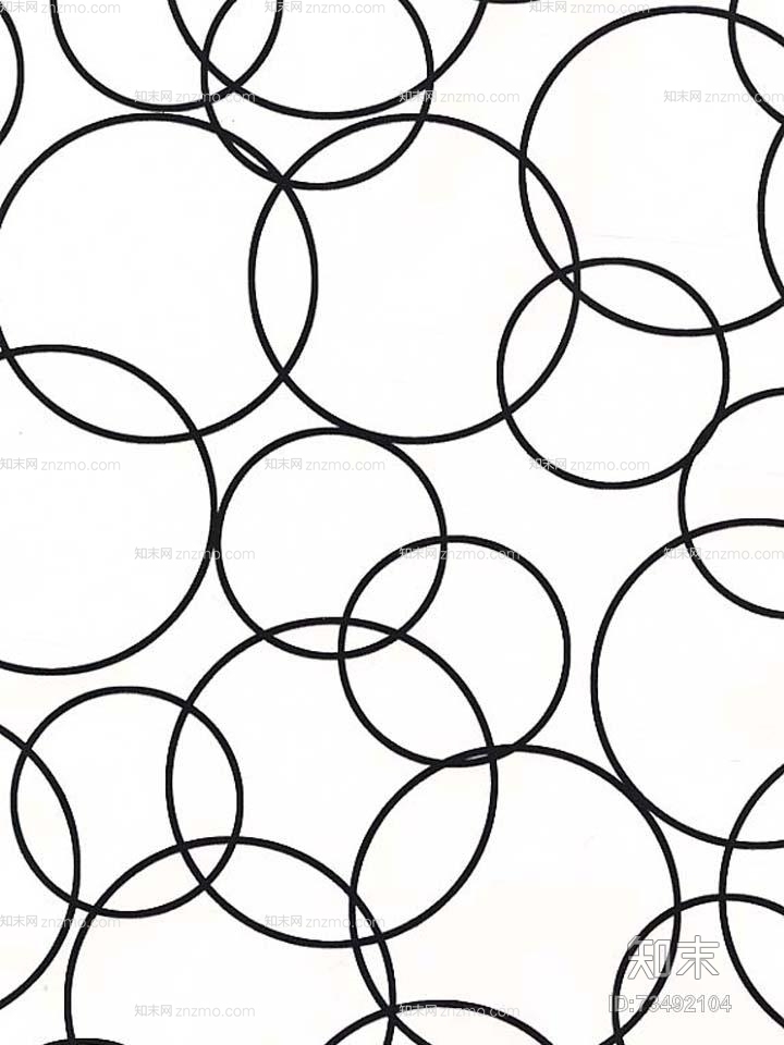 免费黑白墙纸高清贴图【id:73492104】_知末3d模型网