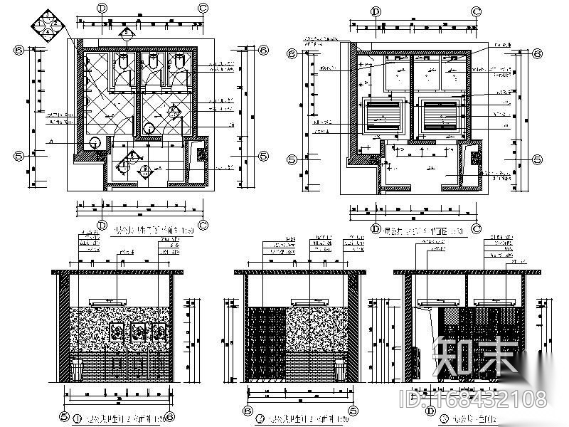 舟山海鲜街施工图施工图下载【ID:168432108】