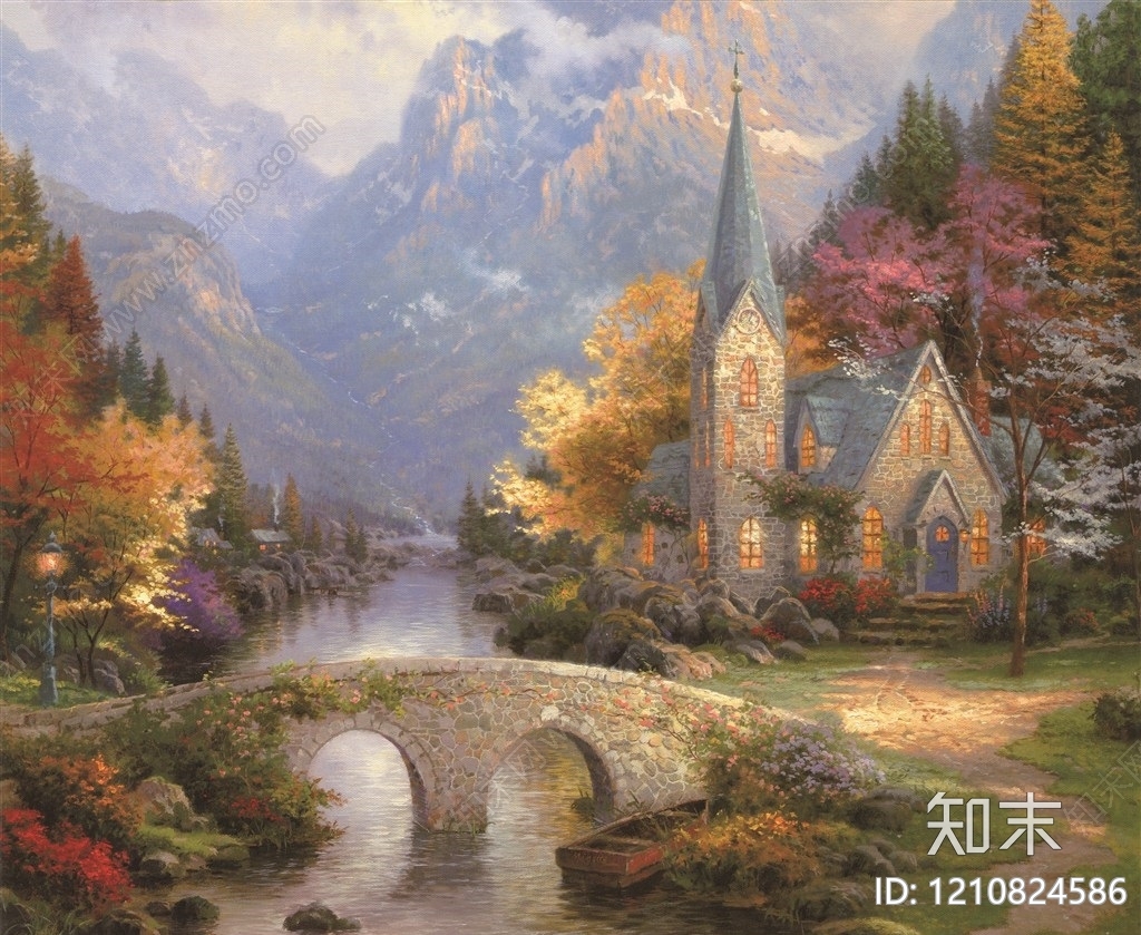 山水贴图下载【ID:1210824586】