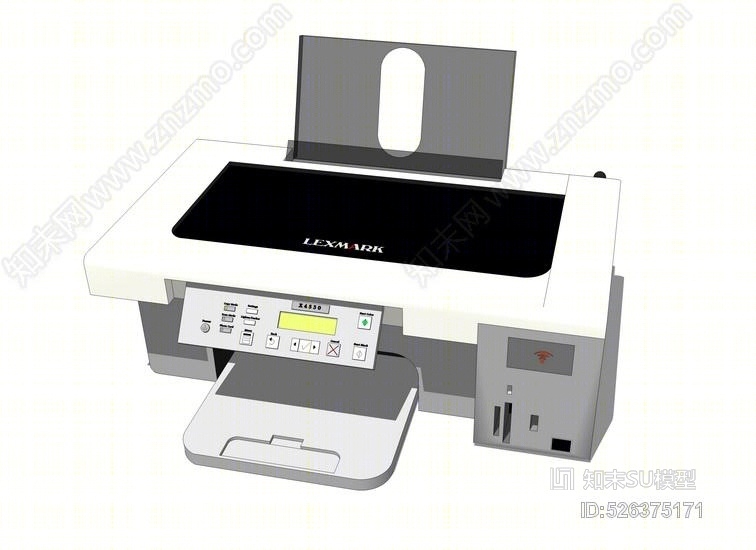 打印机SU模型下载【ID:526375171】