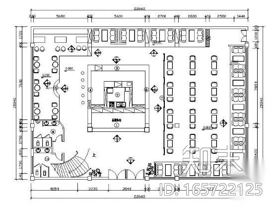 [毕业设计]卡欧咖啡厅室内设计施工图下载【ID:165722125】