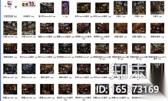 [江苏]国际知名事务所设计新古典主义风格主题式KTV施工图下载【ID:165373169】
