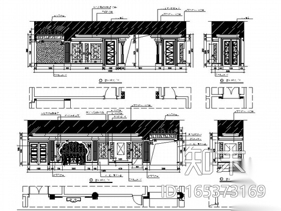 [江苏]国际知名事务所设计新古典主义风格主题式KTVcad施工图下载【ID:165373169】