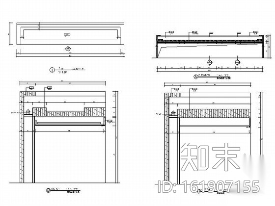 [北京]精品雅致酒店室内装修图（含实景）cad施工图下载【ID:161907155】