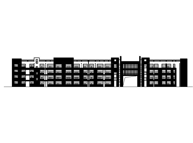 [宁夏]三层县级小学教学楼建筑施工图（含效果图及计算书...施工图下载【ID:168309123】