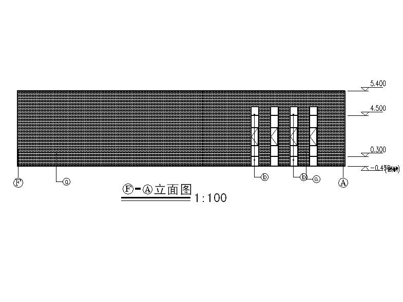 [宁夏]三层县级小学教学楼建筑施工图（含效果图及计算书...施工图下载【ID:168309123】