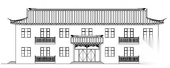 某市检查院二层拘留所建筑施工图cad施工图下载【ID:151433182】
