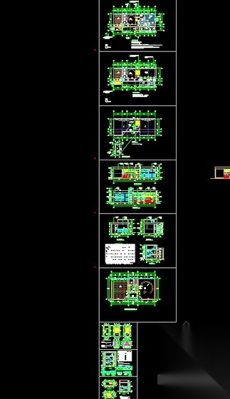 2班小型现代幼儿园建筑施工图cad施工图下载【ID:165148131】