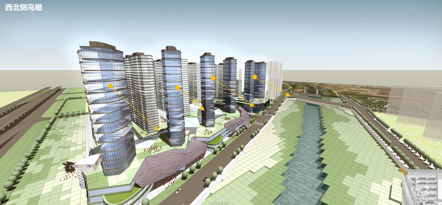 [河南]北森林欧陆别墅风格居住区建筑方案文本（JPG+150...cad施工图下载【ID:165397139】