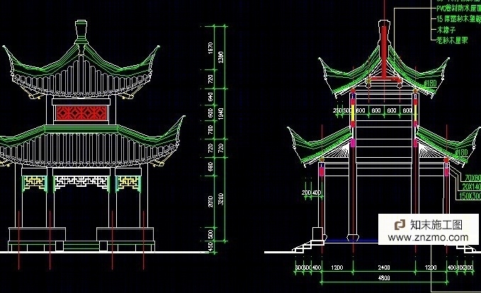 古建亭子施工图集施工图下载【ID:36947868】