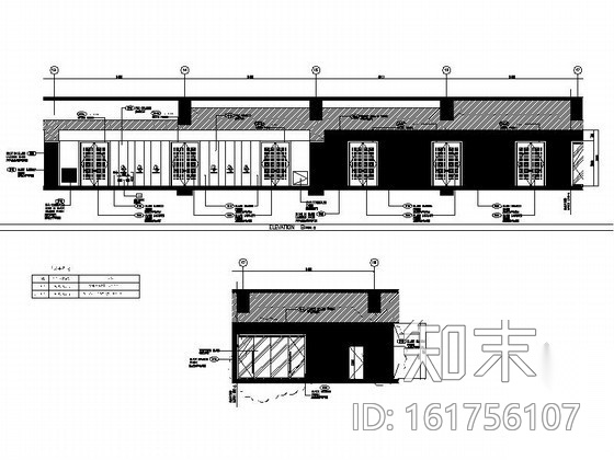 [北京]酒店风味中餐厅室内装修施工图cad施工图下载【ID:161756107】