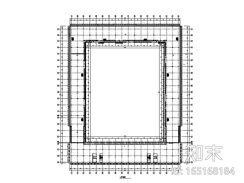 研发科技园幕墙施工图_玻璃幕墙/金属幕墙cad施工图下载【ID:165168184】
