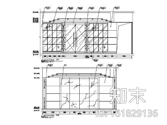 [西安]某办公室装修施工图cad施工图下载【ID:161829136】