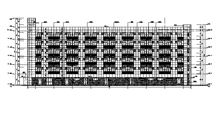 [浙江]万科高层框架结构综合办公楼及厂房建筑施工图施工图下载【ID:167040159】