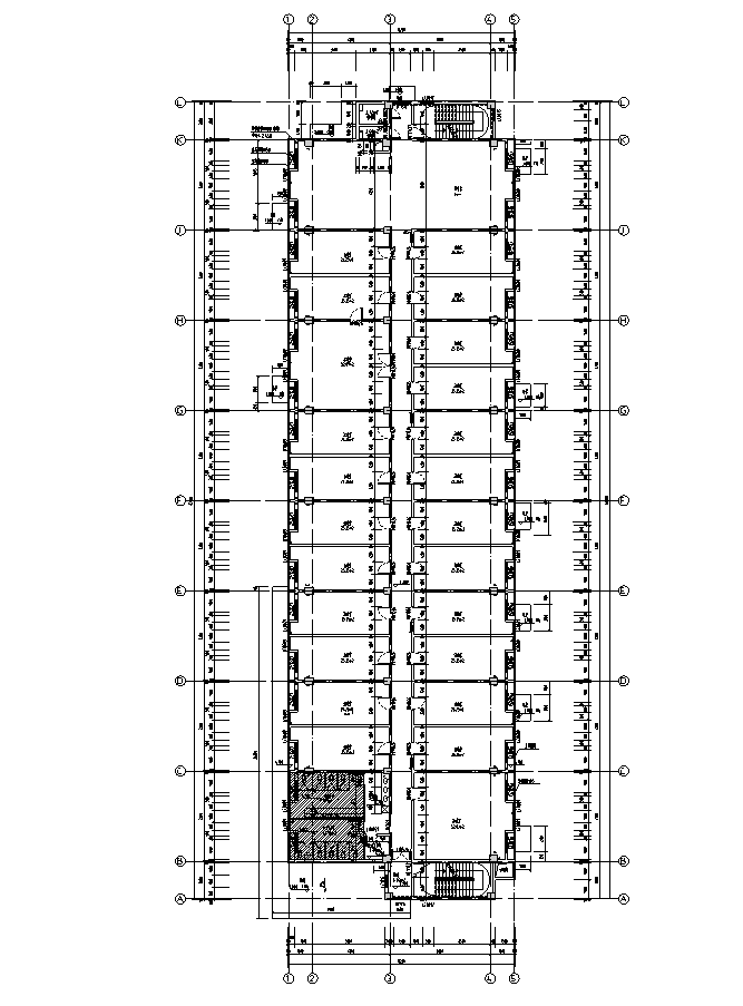 [浙江]万科高层框架结构综合办公楼及厂房建筑施工图施工图下载【ID:167040159】