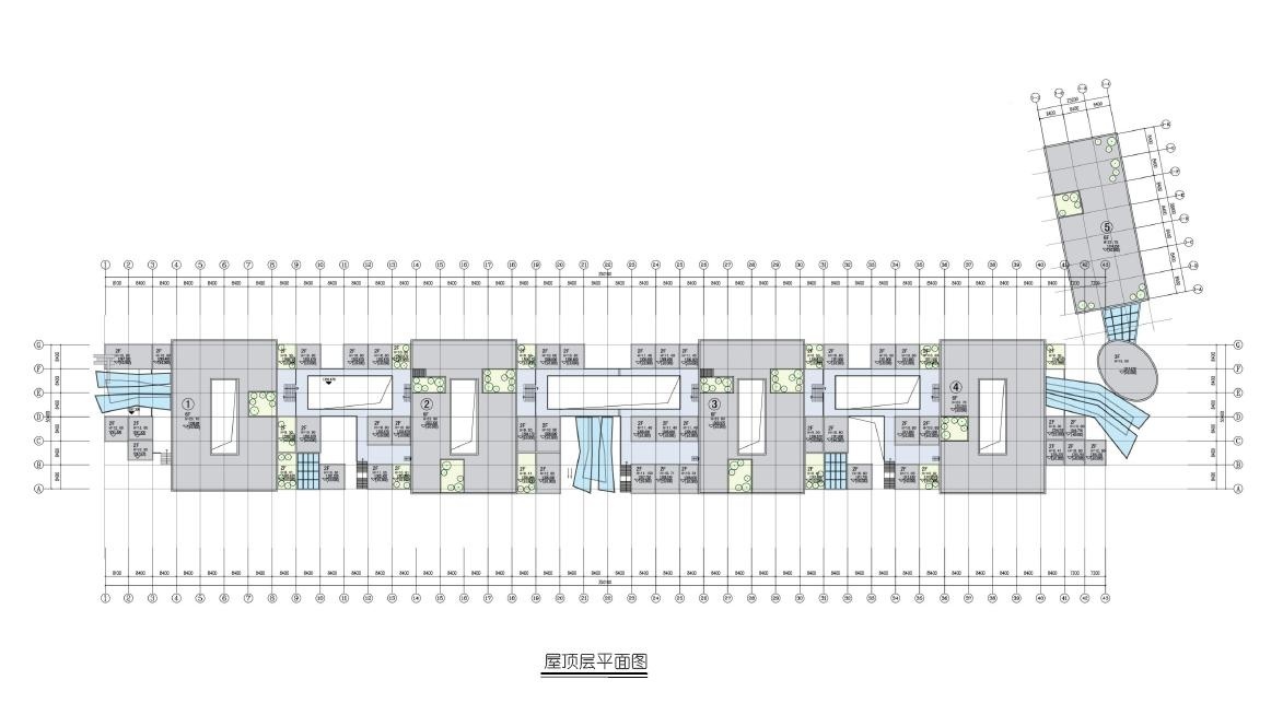 [贵州]六层现代风格岛式商业建筑设计方案文本施工图下载【ID:151644191】