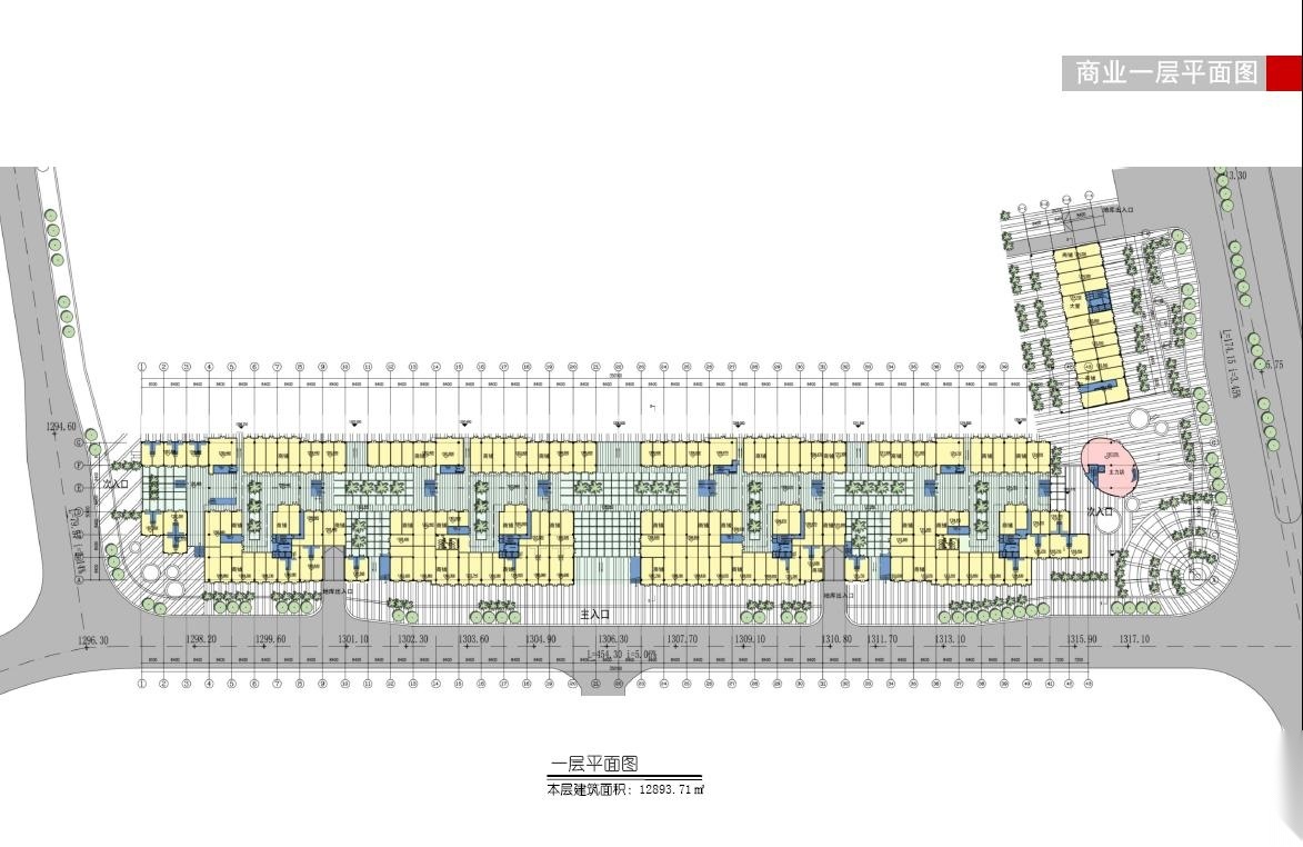 [贵州]六层现代风格岛式商业建筑设计方案文本施工图下载【ID:151644191】