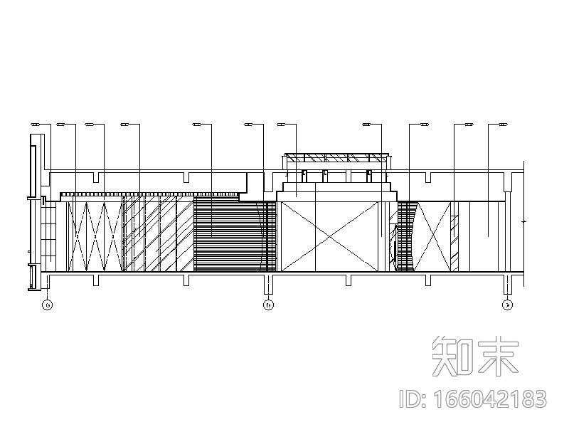 高级食府餐厅全套CAD施工图（含实景图）cad施工图下载【ID:166042183】